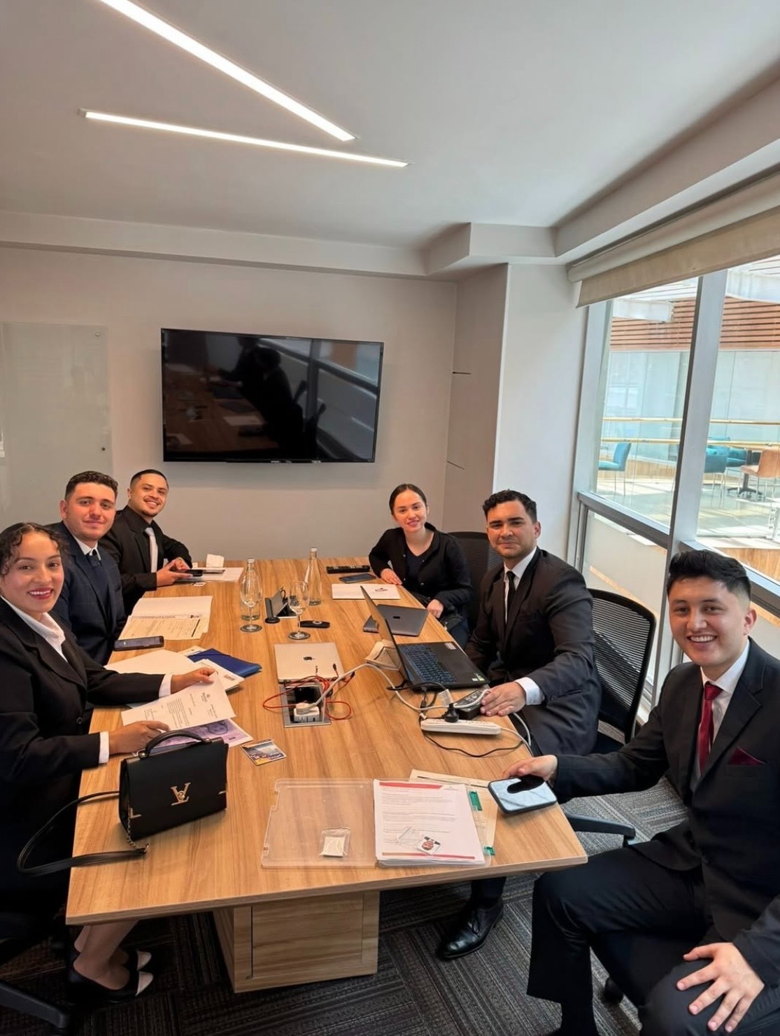 The Luxury Hospitality Recruitment team in a working session